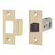 2648 Tubular Mortice Latch - 64mm Case - 44mm Backset - Square - Polished Brass