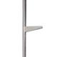 Twin Slot Shelving System - Shelf Bracket for Solid Shelving - 270mm Length - Platinum