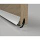 SRD 32 Rain Deflector - 914mm Length - Inward/Outward Opening Doors - White