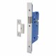 Architectural DIN Latch - 85mm Case - 60mm Backset - Square - Polished Stainless Steel
