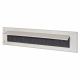 Brush Seal Interior Letter Tidy With Flap - 343 x 80mm - White