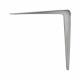 London Pattern Shelf Bracket - 300 x 250mm - Silver
