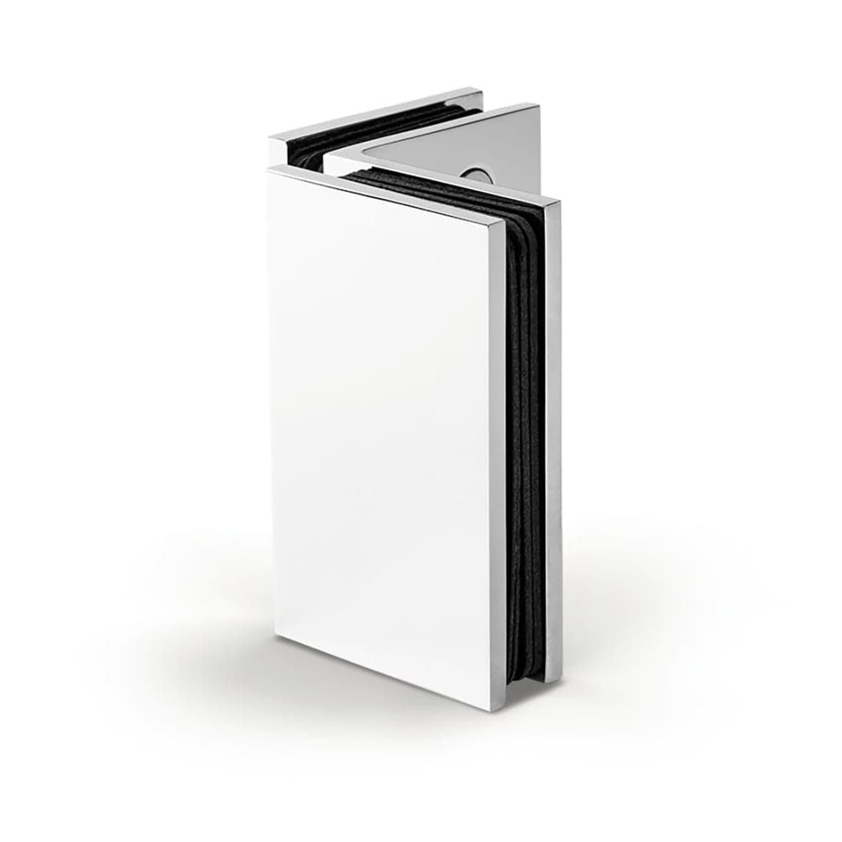 Bilbao Glass to Glass Clamp - 90° - 8-12mm Glass - Polished Chrome