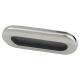 Recessed Sliding Door Oval Flush Cabinet Pull Handle - 111 x 41mm - Polished/Matt Chrome