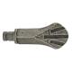Shell Curtain Finials - Pewter