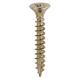Classic Pozi Countersunk Wood Screws - 5.0 x 35mm - Yellow Zinc - Pack of 200