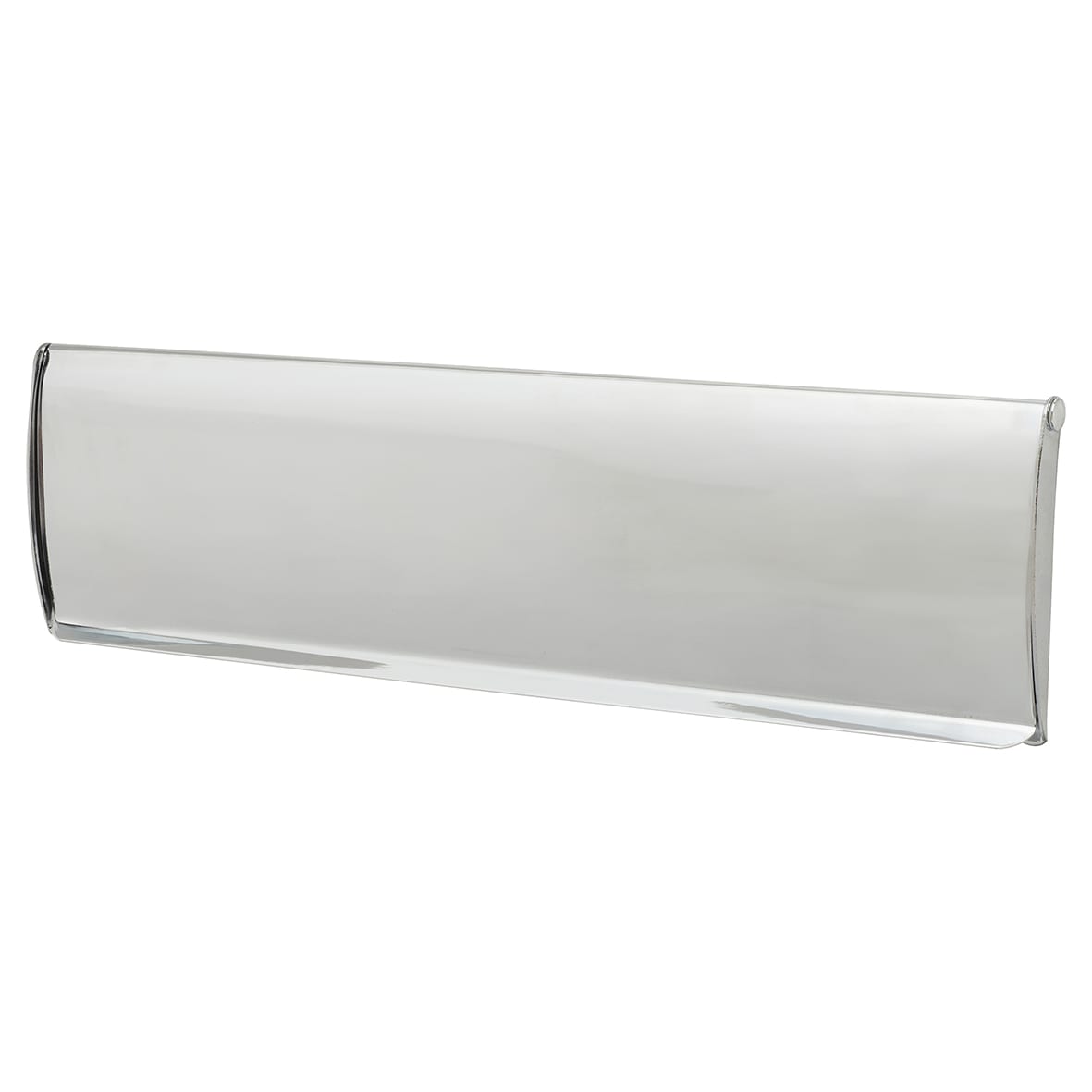 Curved Pattern Interior Letter Tidy - 280 x 76mm - Polished Chrome