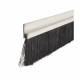 Brush Strip H3 - 3000mm Length -  Brush Size 34mm -Inward/Outward Opening Doors - Aluminium