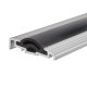 Cyclone Seal - 2100mm Length - TDS Threshold - Inward Opening Doors - Silver