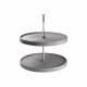 Full Tray Carousel Set - Cabinet Width 800mm - Grey Plastic