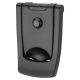 AR725K Designer Door Knocker with Viewer - Black - 110 x 74mm