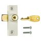 Metal Window Lock - White - Pack of 1 with 1 Key