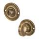 Bathroom Turn & Release - 43mm Diameter - Florentine Bronze