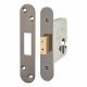 Architectural Euro Profile Deadlock - 78mm Case - 57mm Backset - Radius - Black Nickel