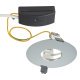 LED Evofire 50W Fire Rated LED Fixed Downlight - 70-100mm Cut-out - Polished Chrome