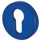 Nylon Escutcheon - 52mm Diameter - Euro - Cobalt Blue - Pair
