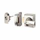 BS 3621:2007 Nightlatch - 40mm Backset - Polished Chrome Case/Cylinder