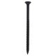 Fine Thread Bugle Head Drywall Screws - 4.2 x 75mm - Dark Grey Phosphate - Pack of 200