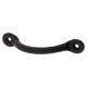 Bean Bow Cabinet Pull Handle - 88mm Centres - Black Iron