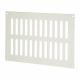 Plain Slotted Vent - 229 x 152mm - 6600mm² Free Air Flow - Satin Aluminium