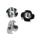 4 Pronged Tee Nut - M6 x 15.5mm - Zinc Plated - Pack of 200