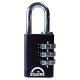 Tough Lock Combination Padlock - 30mm Body - 13 x 26mm Shackle - Black