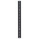 Raised Bookcase Strip - 1829 x 24mm - Black Powder Coated