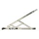 uPVC/Timber Restrictor Window Friction Stay Hinge - 17mm Stack - 16"/400mm - Top Hung - Pair