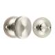 Bathroom Turn & Release - 40mm Diameter - Satin Nickel