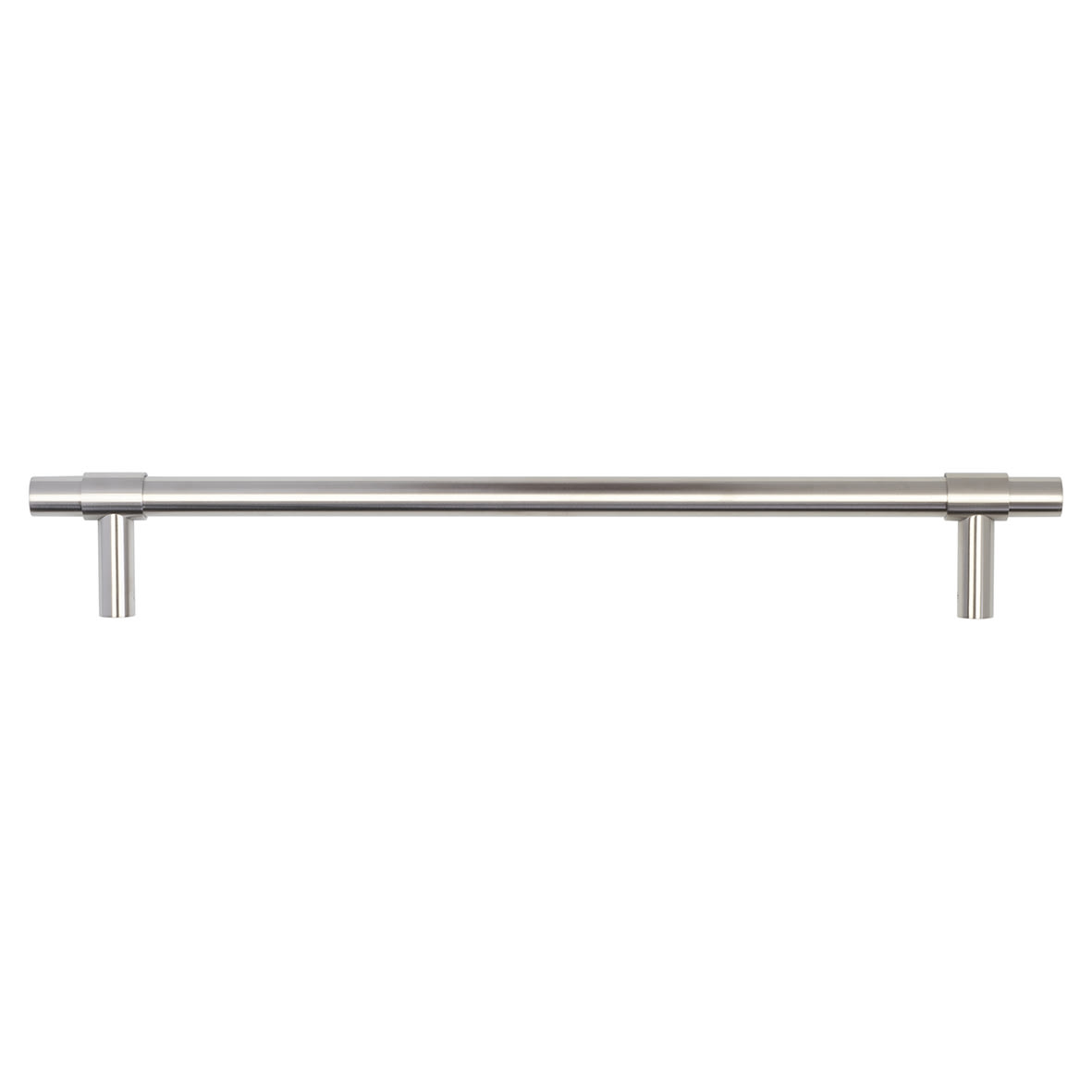 Satin Stainless Steel 20mm T-Bar Door Pull Handle - Screw Fix - 425 c/c
