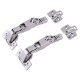 Clip-On Cabinet Hinge - 165° - Soft Close - Overlay - Chrome Plated