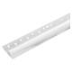 Single Edge Door Bar Trim - 900mm Length - Satin Anodised Aluminium