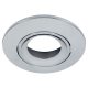LED Lux Fire Adjustable Fire Rated Downlight Bezel - Polished Chrome