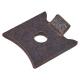 Standard Raised Bookcase Clip - Bronze Plated - Pack of 10
