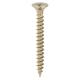 Classic Pozi Countersunk Wood Screws - 5.0 x 45mm - Yellow Zinc - Pack of 200