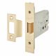Heavy Duty Bolt Through Flat Latch - 104mm Case - 82mm Backset - PVD Brass