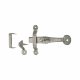 Pewter Internal Latch Door Handle