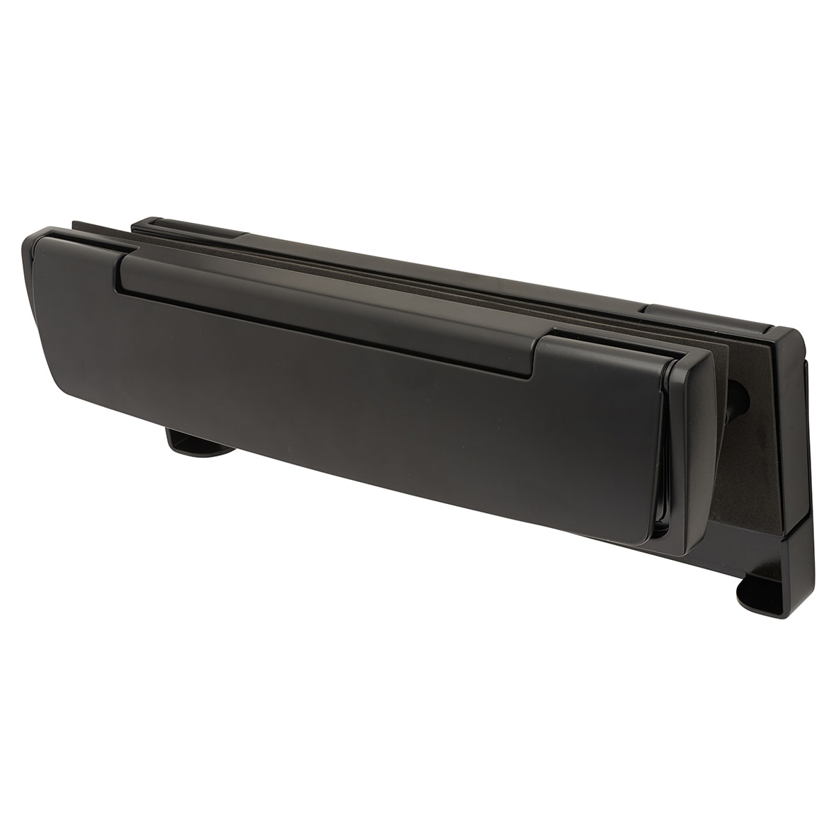 AR708HS Security Letter Plate - 310 x 21mm - Black