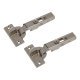 CLIP Top Cabinet Hinge - 110° - Un-Sprung - Overlay - Zinc Plated - Pair