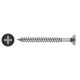 Pozi Countersunk Wood Screws - 10 x 3" - Zinc Plated - Pack of 100