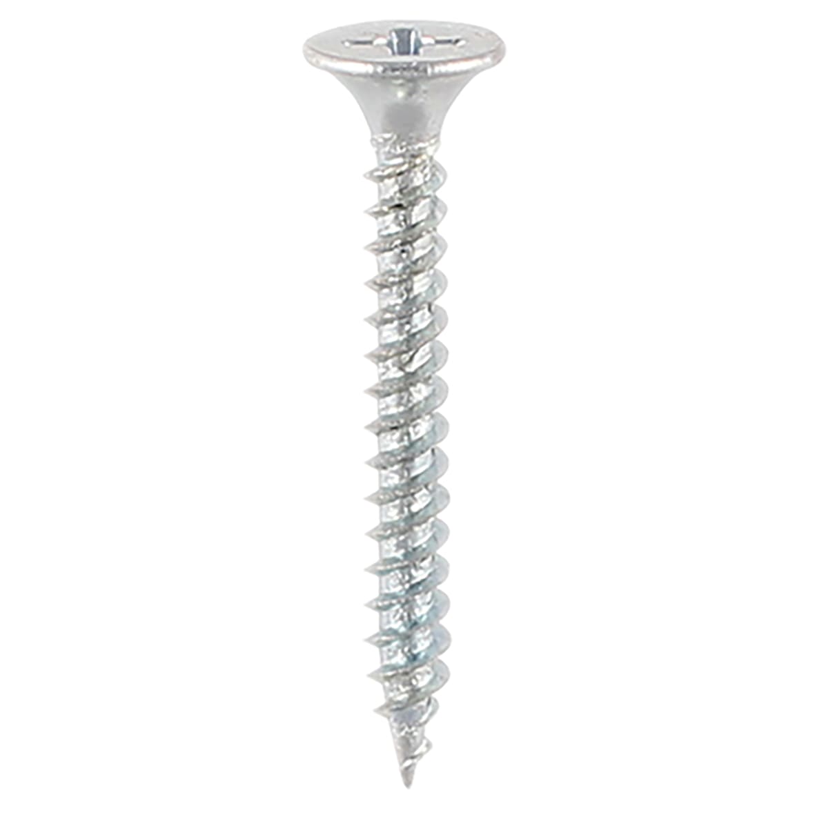 Fine Thread Bugle Head Drywall Screws - 4.8 x 125mm - Zinc - Pack of 100
