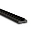 Fire & Smoke Intumescent Strip - - 20 x 4 x 2100mm with Brush - Black - Pack of 10