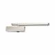 TS3000ECBC Overhead Fire Door Closer - Power Size 2-3 - Push Side Mounting - Silver