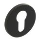 Millhouse Brass Escutcheon - 51mm Diameter - Euro - Urban Dark Bronze - Pair