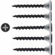 Collated Coarse Thread Drywall Screws - 3.5 x 42mm - Black Phosphate - Pack of 1000