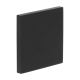 Square Escutcheon - 54 x 54mm - Blank - Black