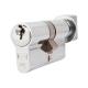 5 Pin 60mm Euro Thumbturn Cylinder - 30mm Turn + 30mm - Polished Chrome - Keyed Alike