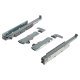 TIP-ON Push to Open BLUMOTION Soft Close Drawer Runner - Full Extension - 500mm Length - 40kg