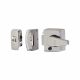 BS 3621:2007 Keyless Egress Nightlatch - 40mm Backset - Polished Chrome Case/Cylinder