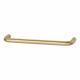 10mm D-Bar Cabinet Pull Handle - 96mm Centres - Polished Brass
